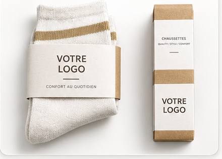 Chaussette de football grip
